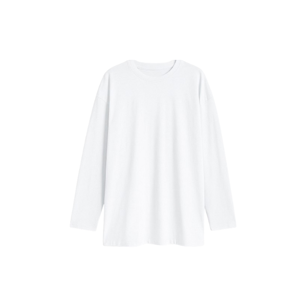 Wolfeel Women Summer 100% Cotton T-shirt Bottoming Spring Basic Fashionable Solid Lady Long Sleeve Loose Tops Shirts